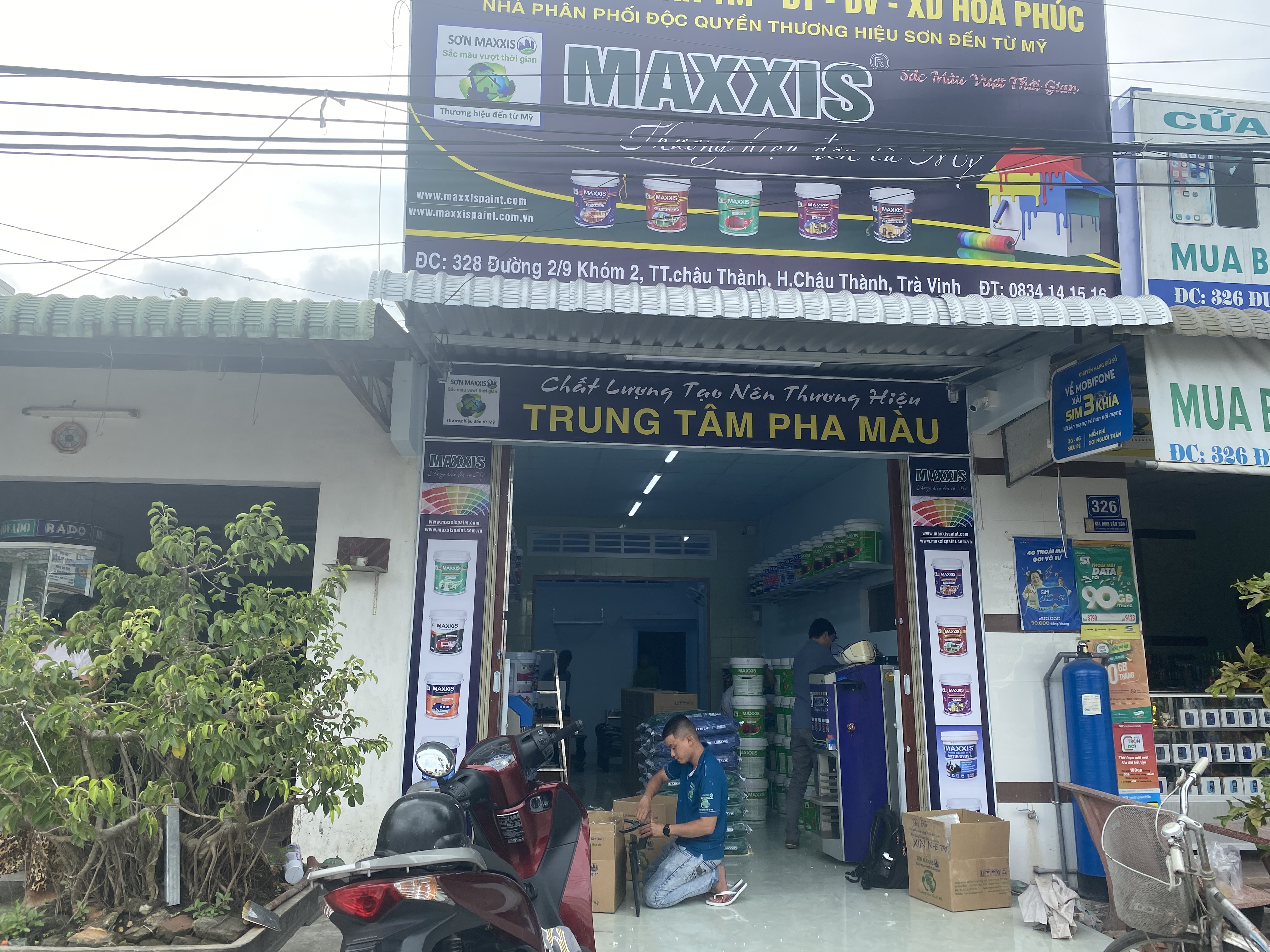 Nhà Phân Phối Sơn Thương Hiệu Mỹ Maxxis Hoà Phúc - Tỉnh Trà Vinh