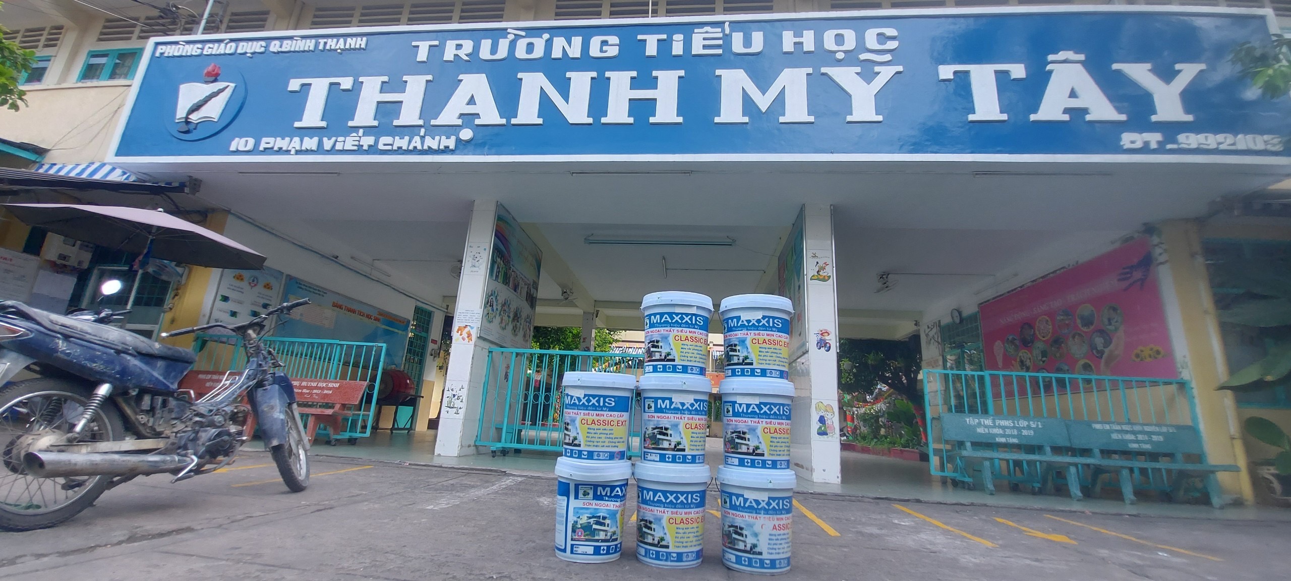 Trường THCS Thạnh Mỹ Tây quận Bình Thạnh, TPHCM